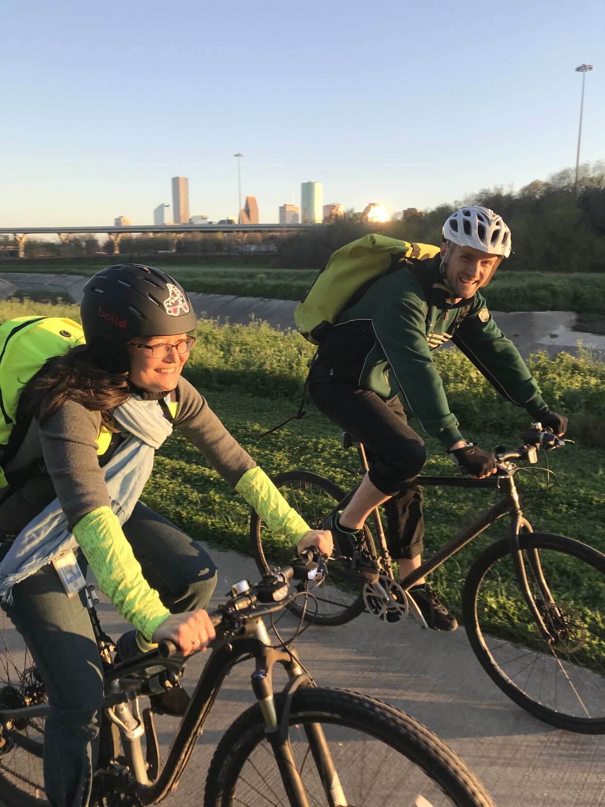 Bike commuters-Roth Christianson